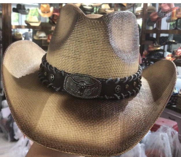 Chapeau Fedora de style ethnique pour l'été en plein air West (Summer Outdoor Ethnic Style Fedora Hat West)