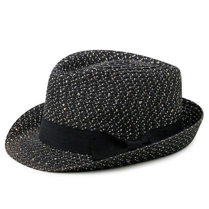 Chapeau de paille de protection solaire d'été à la mode décontractée