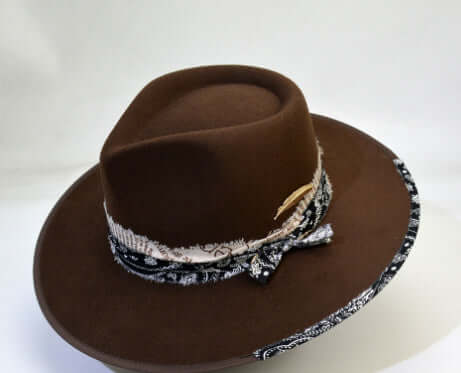 Chapeau en feutre d'automne et d'hiver en laine Chapeau en laine britannique
