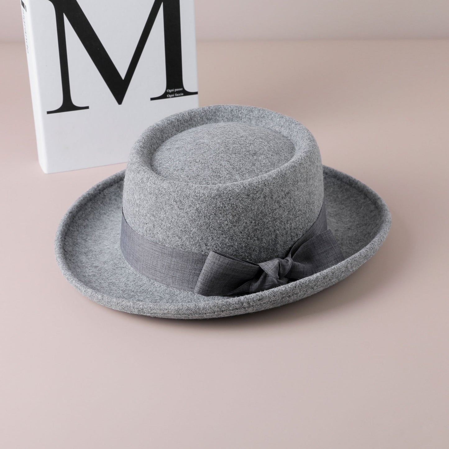 Chapeau haut-de-forme à nœud vintage (British Wild Leisure Fashion Bow (British Wild Leisure Fashion Top Hat)