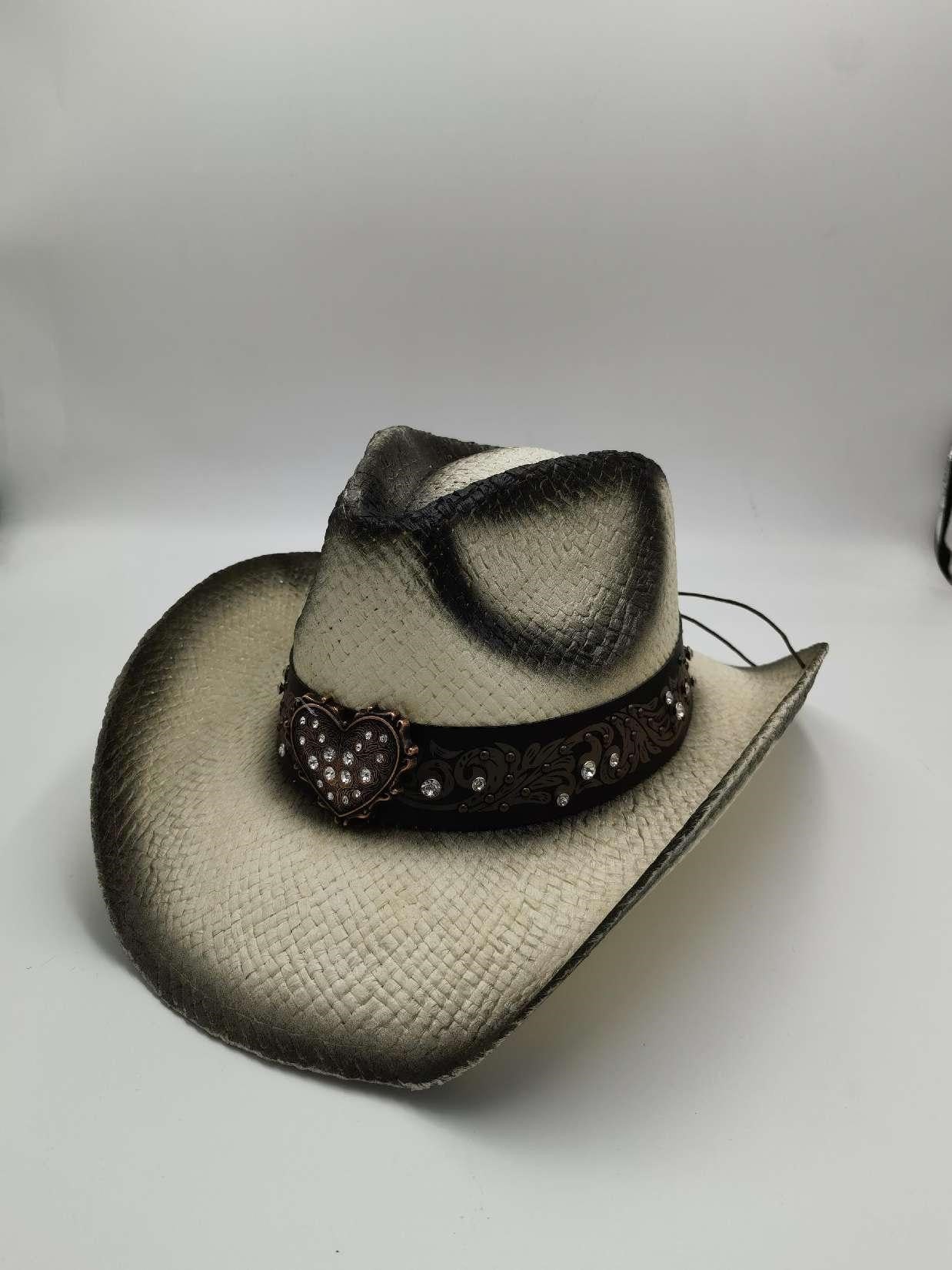 Chapeau Fedora de style ethnique pour l'été en plein air West (Summer Outdoor Ethnic Style Fedora Hat West)