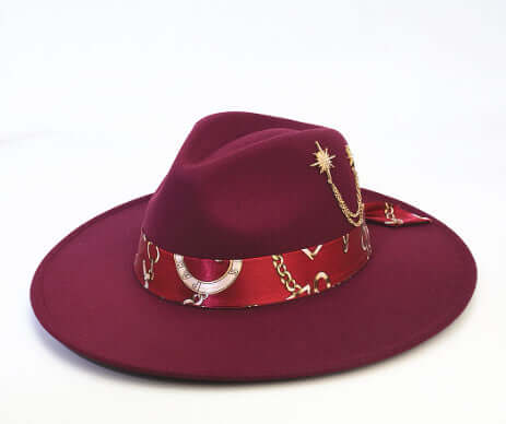 Chapeau en feutre d'automne et d'hiver en laine Chapeau en laine britannique