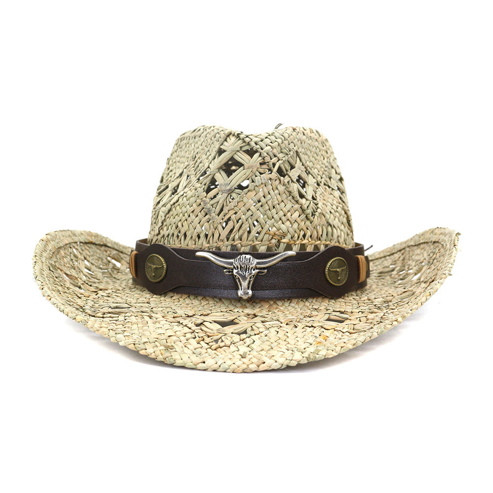 Chapeau de cowboy occidental tricoté à la main pour femme (Ladies Fashion Hand Knitted Western Cowboy Hat)