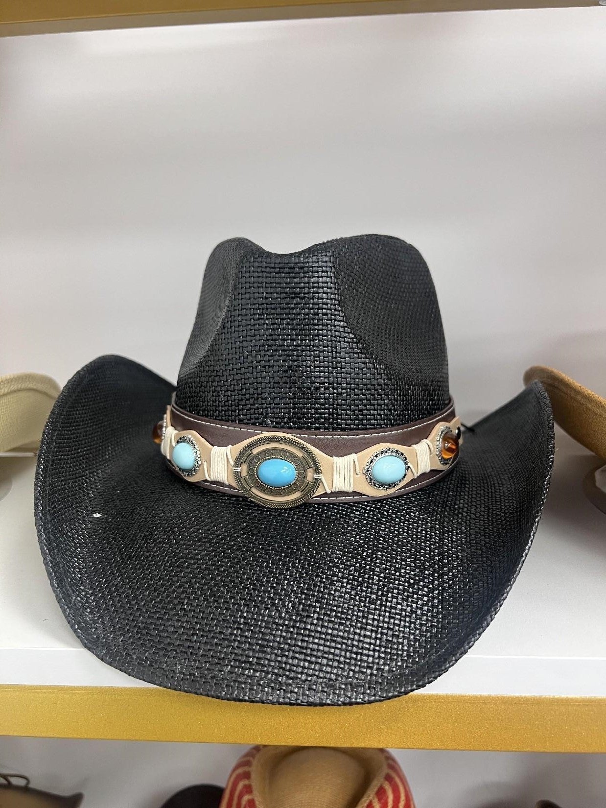 Chapeau Fedora de style ethnique pour l'été en plein air West (Summer Outdoor Ethnic Style Fedora Hat West)