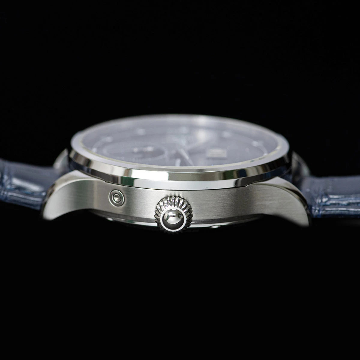 Montre-bracelet de luxe Sugess Moonphase en acier inoxydable 316L avec mouvement Tianjin ST2528 et cadran en pierres précieuses pour homme