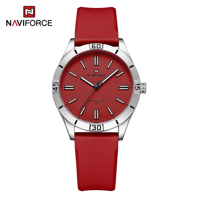 Montres-bracelets NAVIFORCE pour femmes: Qualité étanche; horloge lumineuse
