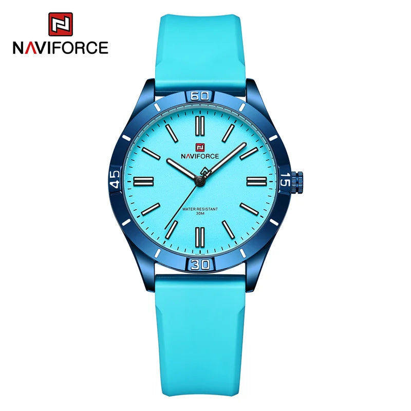Montres-bracelets NAVIFORCE pour femmes: Qualité étanche; horloge lumineuse