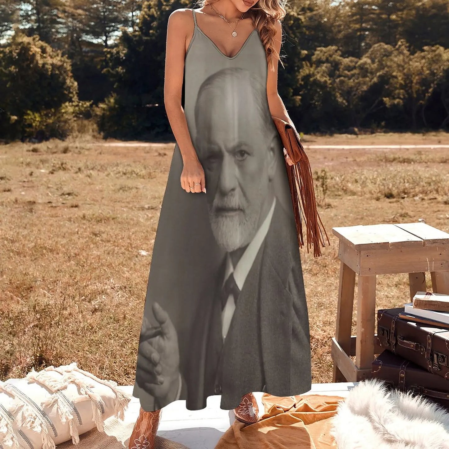 Robe sans manches pour femmes l'élégance de la Corée