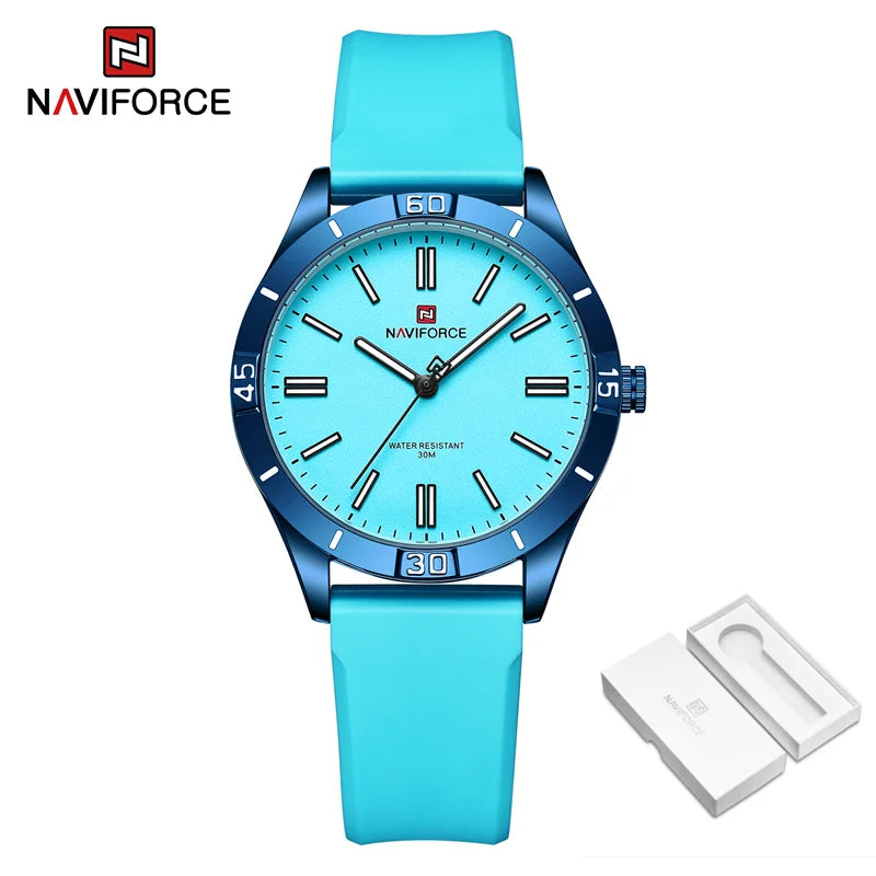 Montres-bracelets NAVIFORCE pour femmes: Qualité étanche; horloge lumineuse