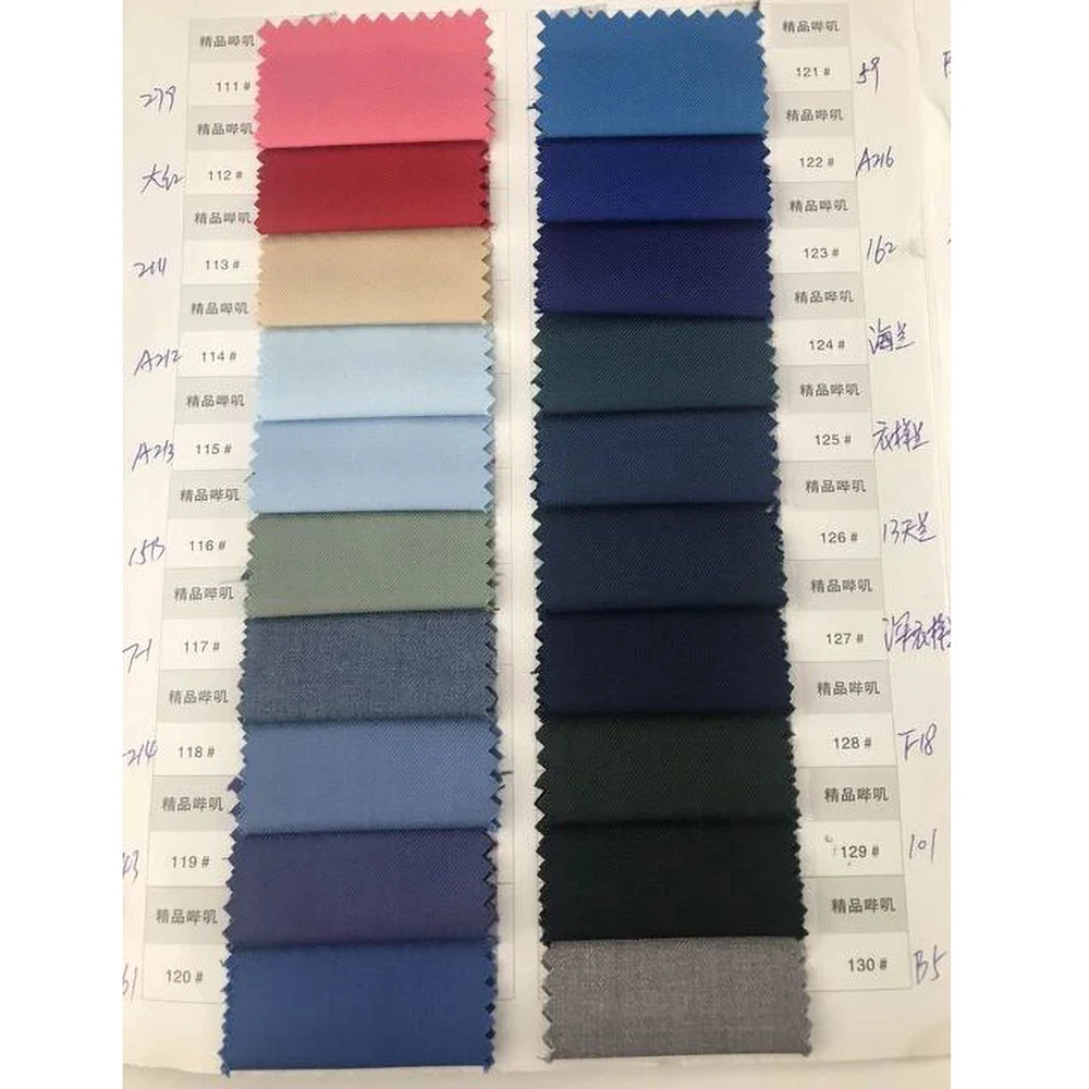 Costume Homme de haute qualité 2024 Luxe Bleu 2 Pièces (Veste Pantalon)