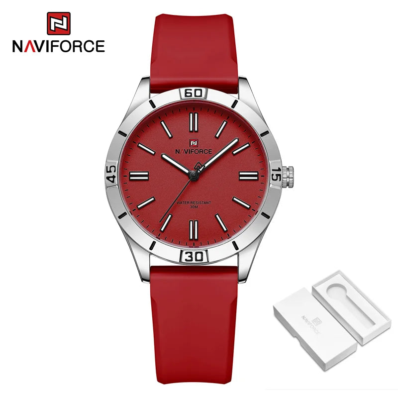 Montres-bracelets NAVIFORCE pour femmes: Qualité étanche; horloge lumineuse