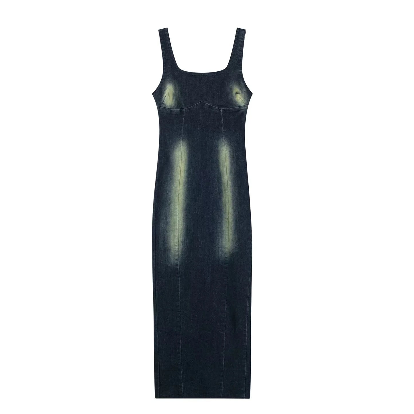 Robe mode corset sans manches dos fermeture éclair