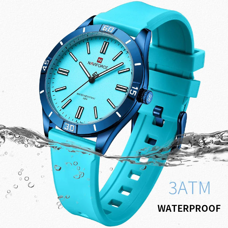 Montres-bracelets NAVIFORCE pour femmes: Qualité étanche; horloge lumineuse
