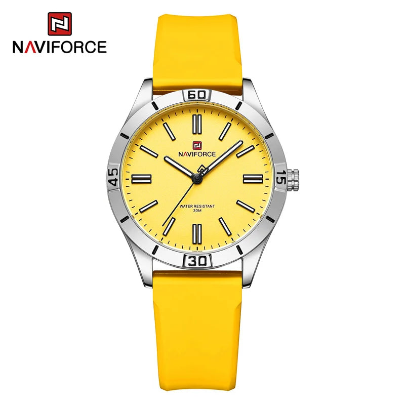 Montres-bracelets NAVIFORCE pour femmes: Qualité étanche; horloge lumineuse