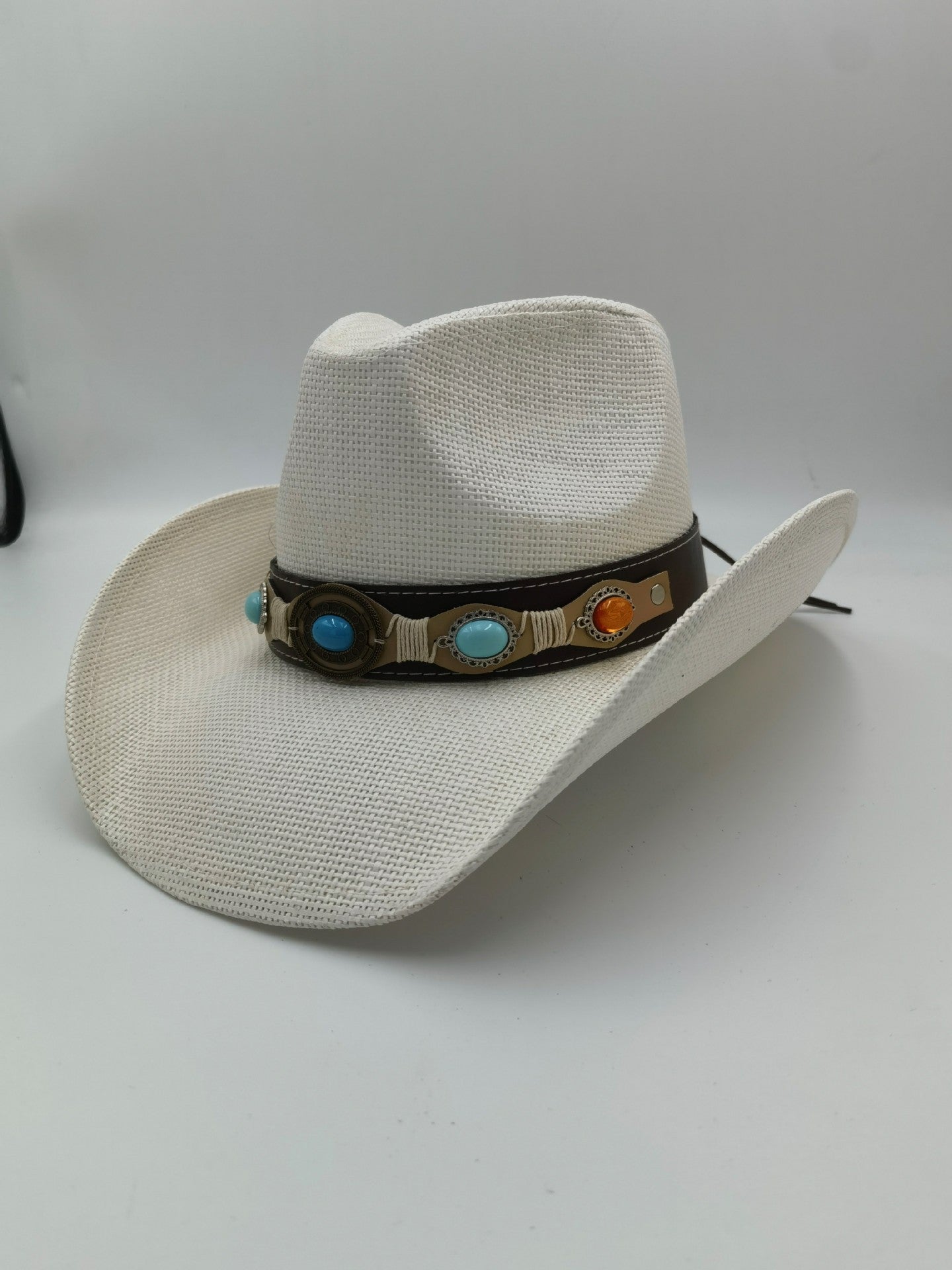 Chapeau Fedora de style ethnique pour l'été en plein air West (Summer Outdoor Ethnic Style Fedora Hat West)