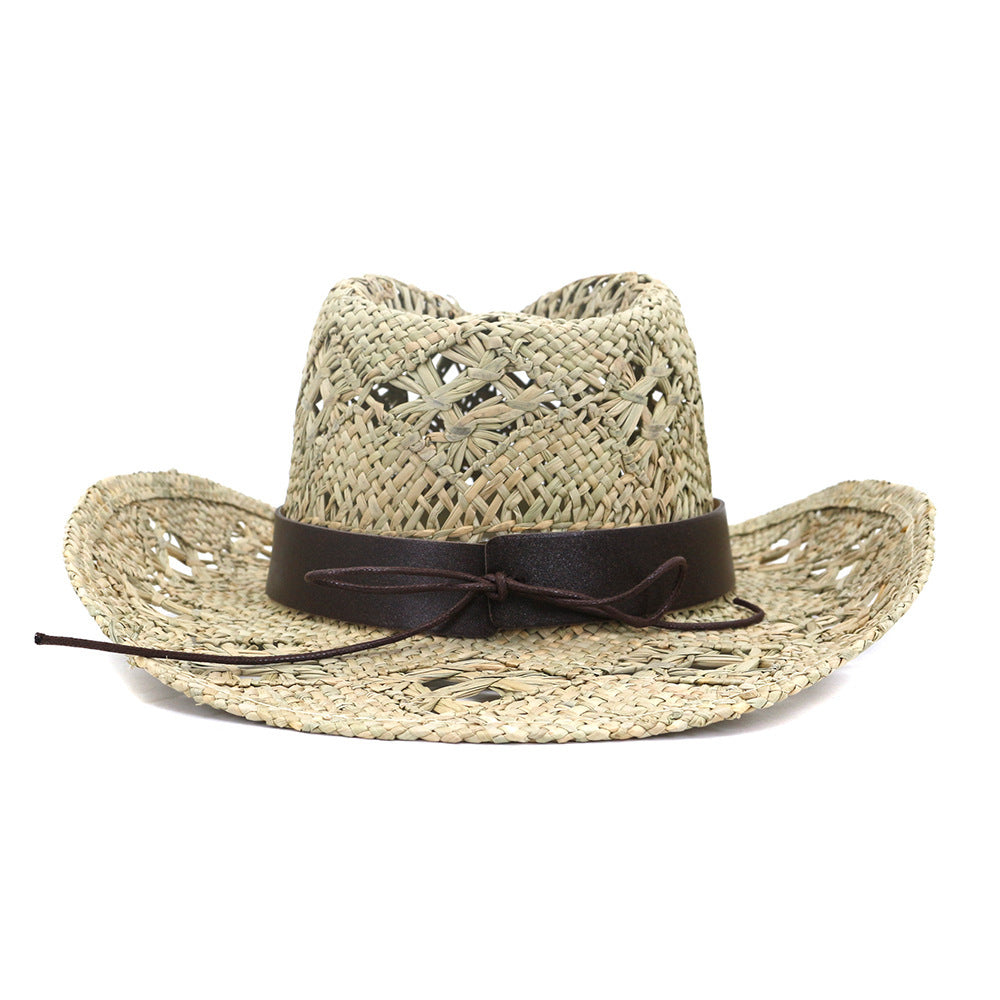 Chapeau de cowboy occidental tricoté à la main pour femme (Ladies Fashion Hand Knitted Western Cowboy Hat)