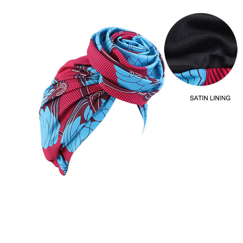 Coiffe doublure en satin à la mode pour femmes Tam-o'-shanter (Women's Fashionable Satin Lining )