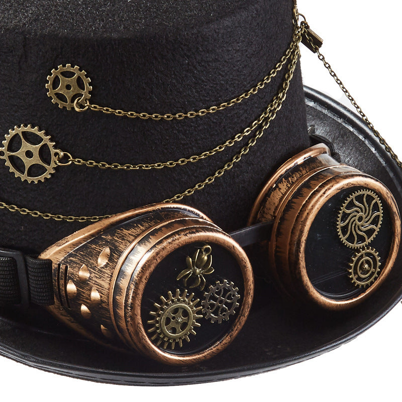Chapeau de fête Steampunk Topper (Party Performance Cap Steampunk Topper)