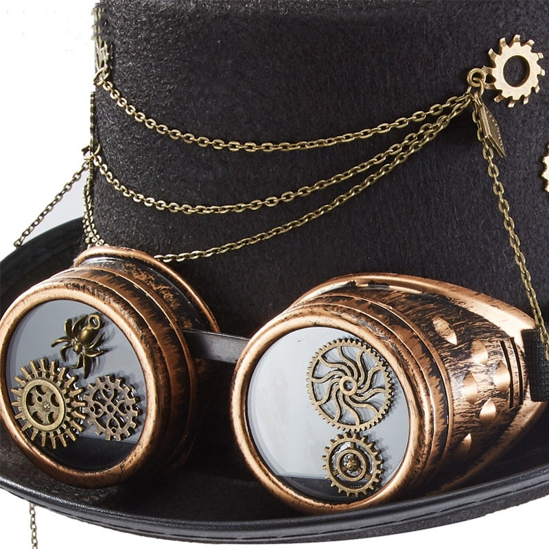 Chapeau de fête Steampunk Topper (Party Performance Cap Steampunk Topper)