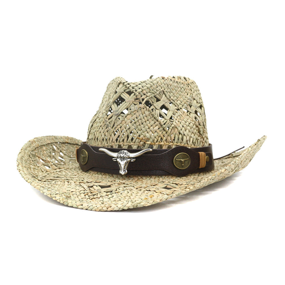 Chapeau de cowboy occidental tricoté à la main pour femme (Ladies Fashion Hand Knitted Western Cowboy Hat)