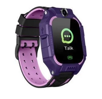 Montre intelligente munie de téléphone pour enfants photo étanche SOS  réglage carte SIM