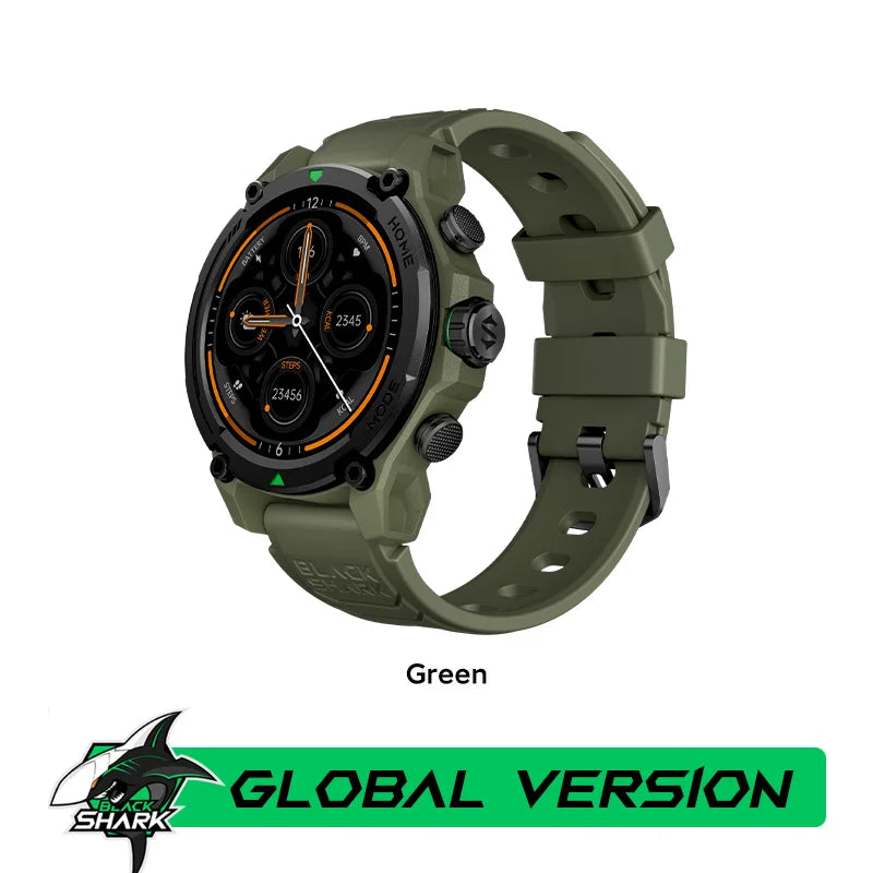 Montre intelligente Blackshark GS3 Version mondiale Écran AMOLED 1,43" Positionnement par satellite GPS Autonomie de la batterie de 21 jours 5ATM