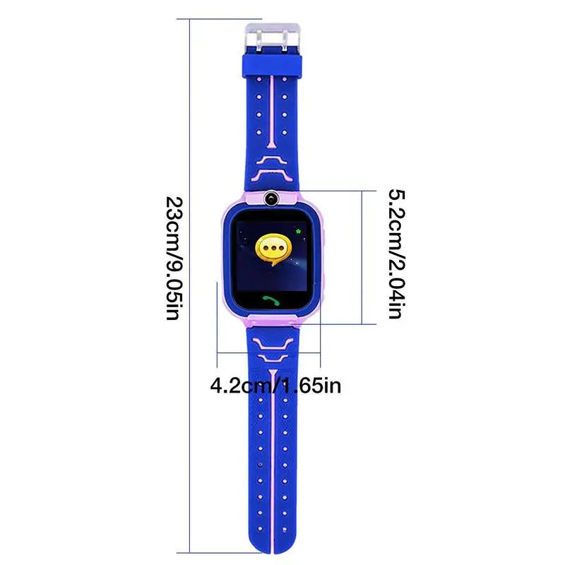 Montre Intelligente SOS enfants: appel vocal, appel GPS localisation,  photo étanche, écran tactile;cadeau pour garçons filles