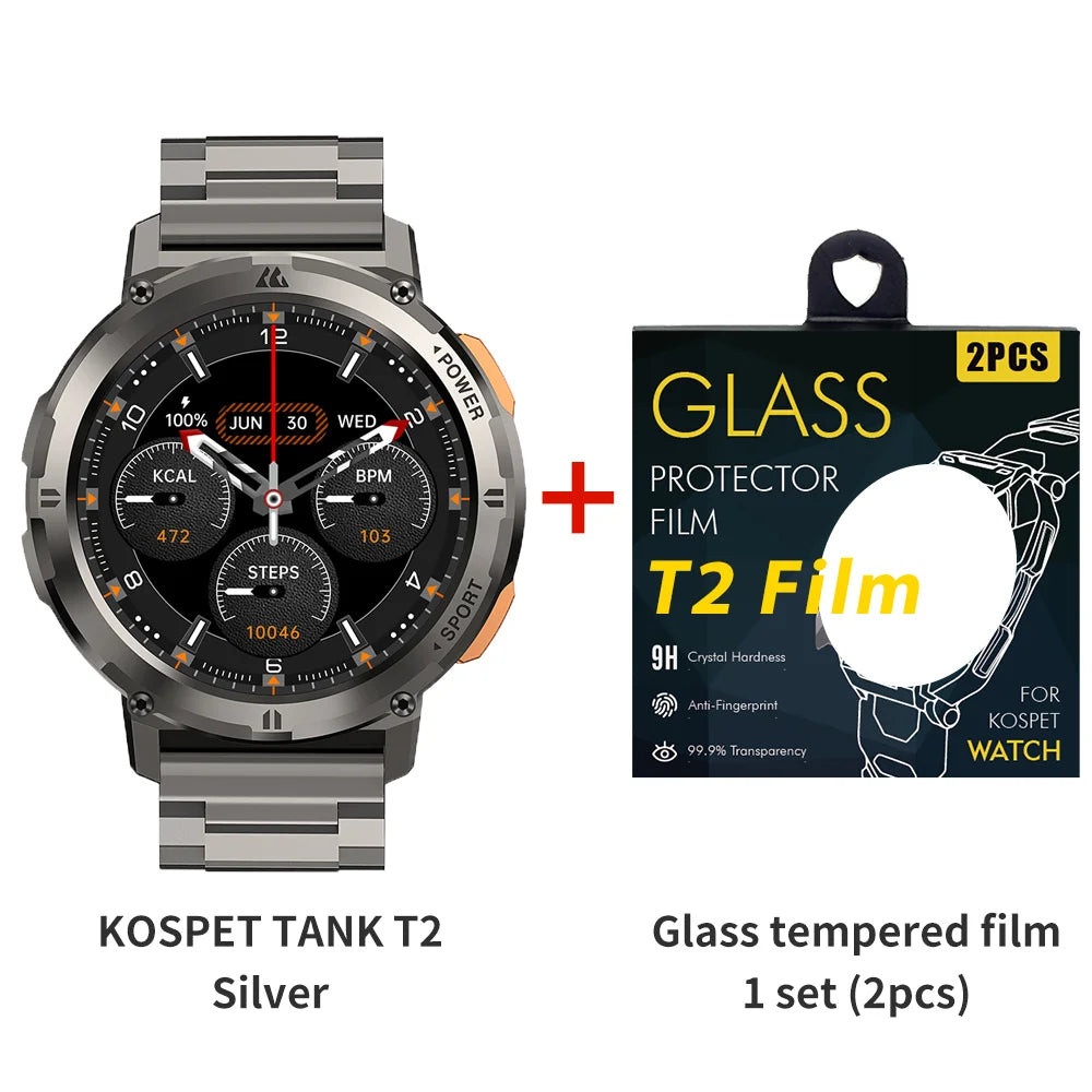 Montre intelligente 2024 spéciale pour hommes Smartwatch AI Voice Bluetooth Appel Étanche