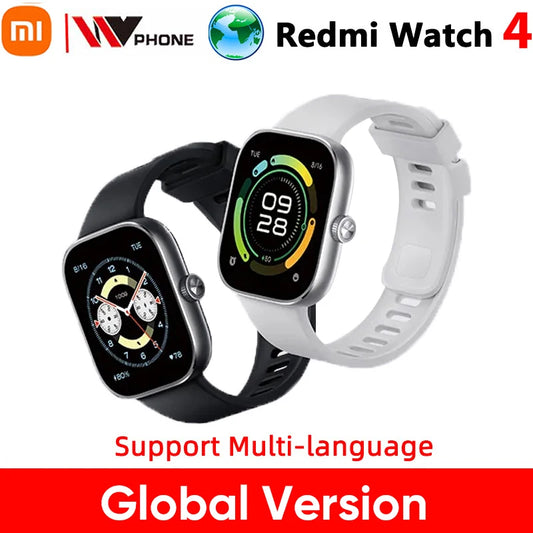 Montre intelligente Redmi 4 Ultra Large 1.97'' AMOLED Affichage GPS GNSS, Bluetooth Appel téléphonique